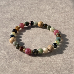 "10月誕生石" Tourmaline　　天然石ブレスレット