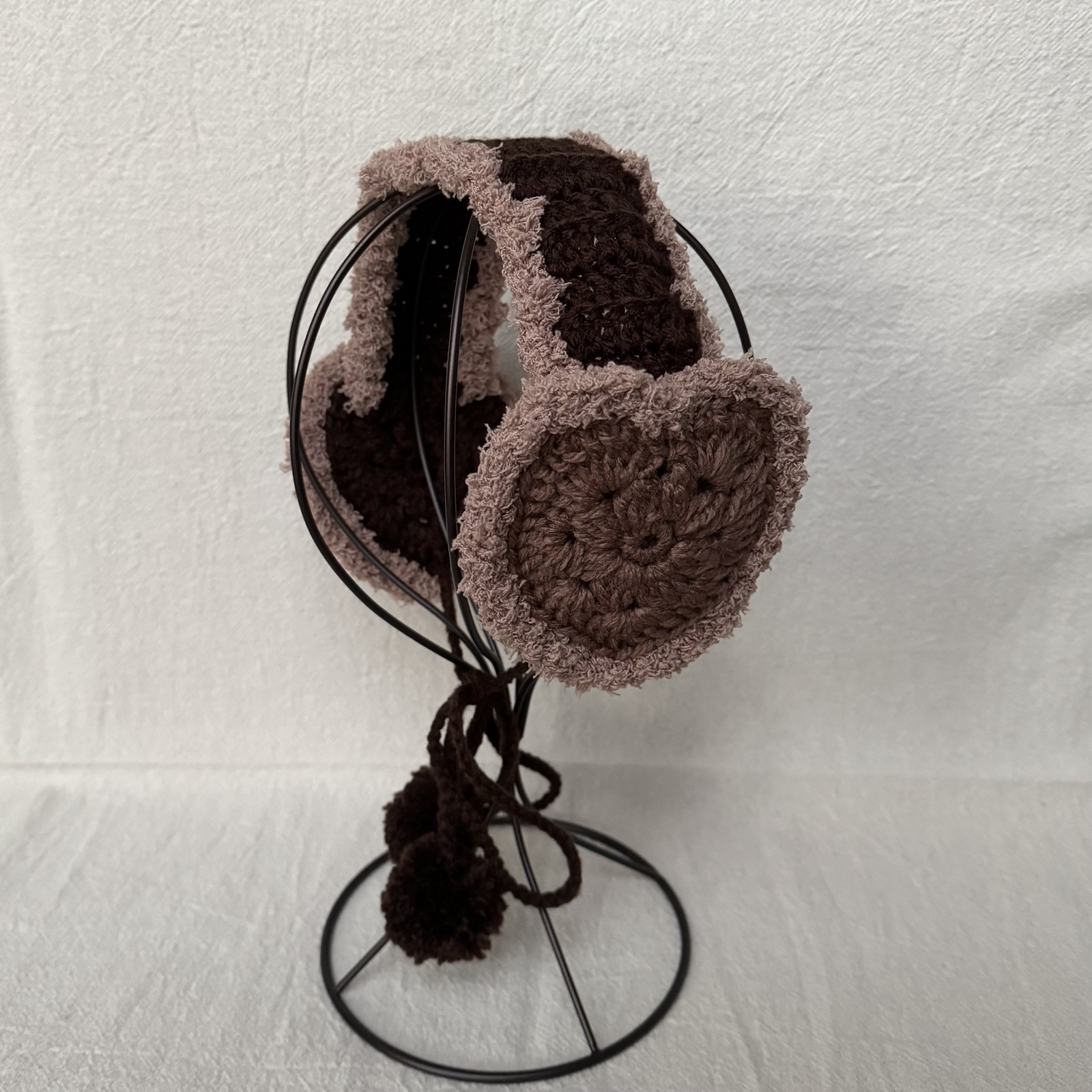 『リクエスト&オーダーページ』ハート イヤーマフ イヤーマフ ハート ホワイト&ホワイト - korontoohagi | minne byGMO