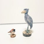 【hanababaさまご注文品】豆すずめとハシビロコウのマスコット