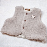 モコモコベビーベスト