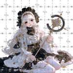 オリジナル人物ステッカー【2341】