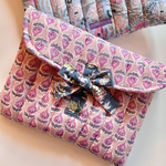 PC case【14インチ以下対応】 navy× pink