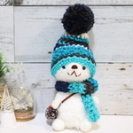 冬支度・もこクマ(ホワイト)