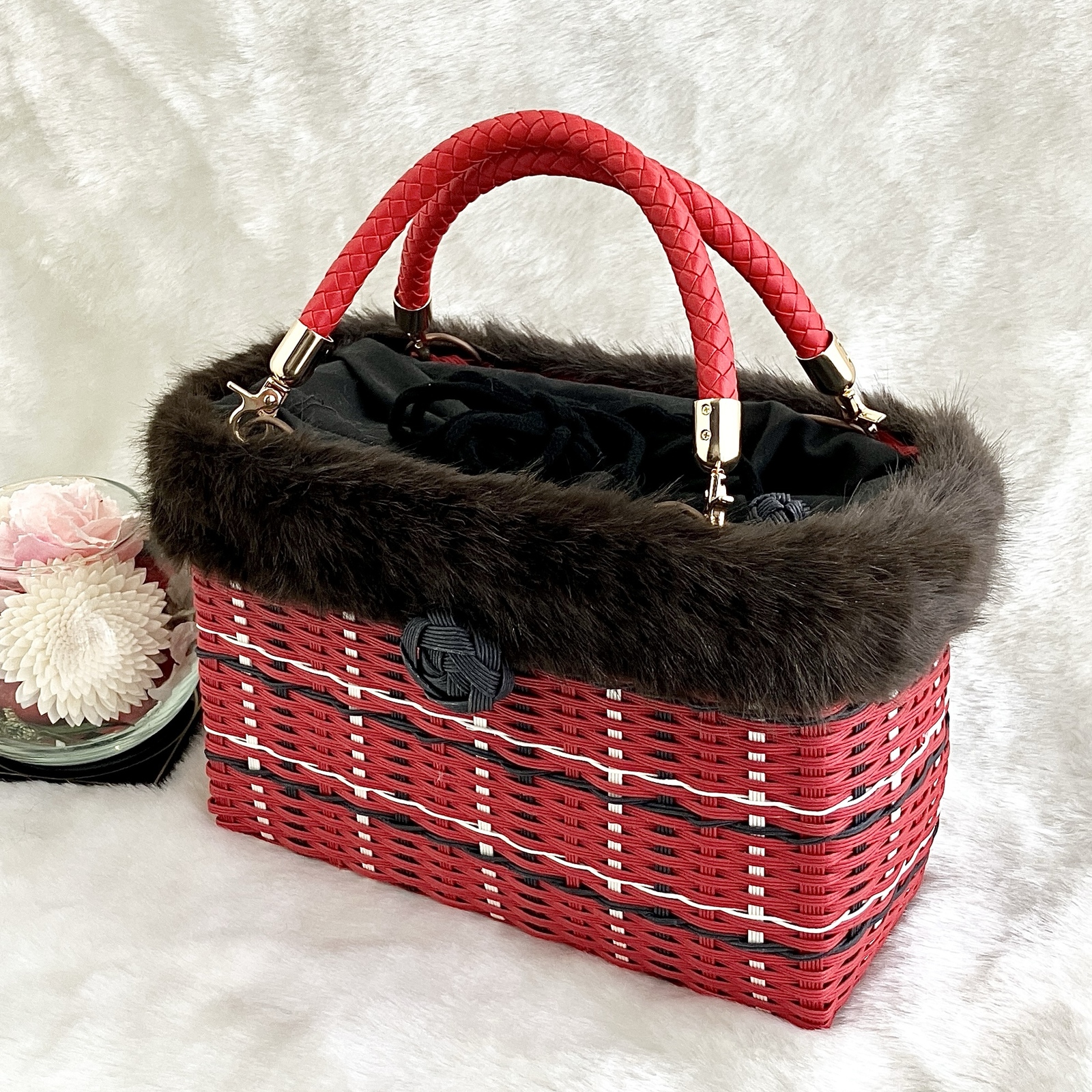 チェック柄 - かごバッグの人気通販 | minne byGMOペパボ 国内最大級の