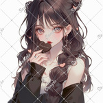 ℳ. xoxoshop オリジナル人物ステッカー