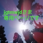 jgtmwjdさま専用ページです。
