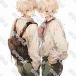 kokoshop オリジナル人物ステッカー