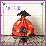 【送料無料】Halloweenドレス＆蝙蝠ケープ■AmuPuchi■1/6ドールのoutfit