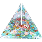 ☆ミニ福袋付☆レジンアートペイント☆広がる幻想世界☆蓮池の鯉