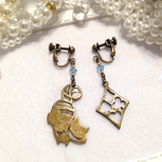 不思議の国のアリス チェシャ猫 イヤリング