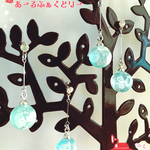 海月ゆらゆらピアス