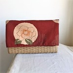 【セール価格】和風・クラッチバック（エコクラフトかごバック）