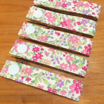 【再×3販】お名前入れます☆ネームタグ*花柄