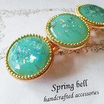 バレッタ  aqua marine レジン