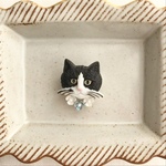 ❤️再販⑥❤️ シュール　猫のブローチ　