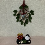 y様オーダー品　　ちりめん細工・節分 柊いわしの飾り