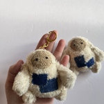 デニムnpatiぬいぐるみminiキーホルダー