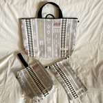 【ｙ様オーダー品】入園入学レッスンバッグ上履きランチョンマット両方から紐を引く巾着★道路交通