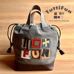 tuttifun＊□ FUN bag □ - 巾着
