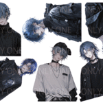 【１２月受注販売品】COOL MEN BLUE　コラージュシート