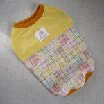 ☆Sale☆L（胸43）チェックパッチの切替タンク♪