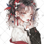 ℳ. xoxoshop オリジナル人物ステッカー