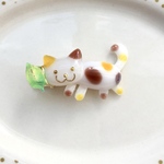 微笑み猫ちゃんクリップ