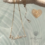 ♡ initial necklace ⚓︎