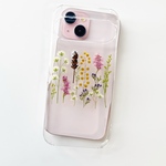 flowers 押し花iphoneケース　押し花スマホケース　スマホケース　13 13pro 12 12mini 7 8 SE2 X XR android xperia galaxy AQUOS 