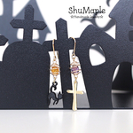 [再販]Happy☆Halloweenイヤリング《黒ネコ》ハロウィン