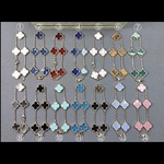 全50種✨クローバー 四葉 お花✨ブレスレット 5P✨高品質✨ギヨシェ✨