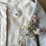刺繍ブローチ