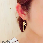 スターダスト☆ピアス（ノンホールピアス変更可）