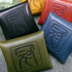 送料０【冠camuro 】本革まんじゅう財布　小銭いれ