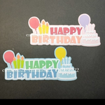HappyBirthday ダイカット 　アルバム クラフトパンチ  お誕生日 おめでとう