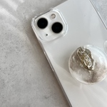 二ュアンススマホグリップ clear