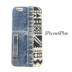 〔a20〕大人かわいい iPhone6Plusケース（ネイティブ・オルテガ）