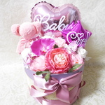 SALE 1段　約20枚　オーダーメイド♡　お好きなお色やイメージでお作りします♡ 　ダイパーケーキ　おむつケーキ　ベビーシャワー 男の子　女の子　 出産祝　　おむつキャンディー　ギフト　プレゼント 