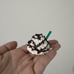 【小さいサイズ】フラペチーノの帽子/小動物用帽子