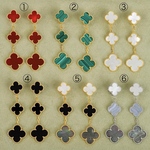 全11種✨クローバー 四葉 お花✨ピアス 3P✨高品質S925製✨