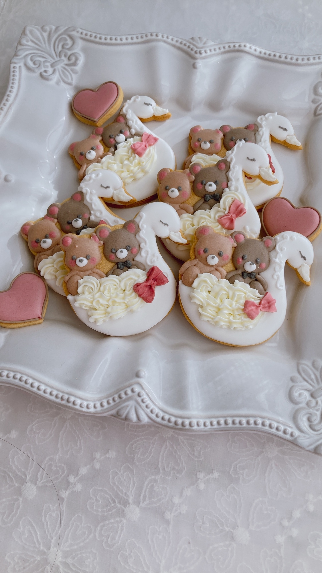スワンアイシングクッキー - makahiki's GALLERY | minne byGMOペパボ