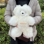 アルパカテディベア ベビーアルパカ100% L size
