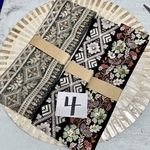 [100cmカット3本セット] インド刺繍リボン