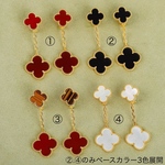 全10種✨クローバー 四葉 お花✨ピアス 2P✨高品質S925製✨