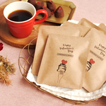 バレンタイン限定 ハートDRIP BAG 2個〜 [ 自家焙煎コーヒー・お配り用 ]