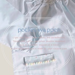 スモックワッペン［ぽんぽんうさぎ。］ポケットワッペン「smock pocket」ワッペン　ネームワッペン