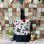 ☆新作☆　忍者　忍術　忍具　上履き入れ　縦27×横21.5×マチ6　シューズケース　シューズバッグ　シューズ袋　入園入学　入園入学準備　サイズオーダー
