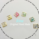 【Rine愛用】秋 冬のレジンピアス/イヤリング