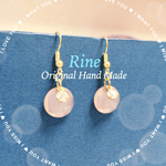 モテカラー♡ピンクベージュのlittle♡stoneピアス/イヤリング