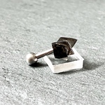 「陽炎」 14G アンテナ ストレートバーベル ピアス